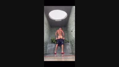 Shower in Tulum, Mexico 1 min 2 sec