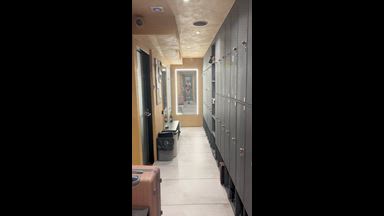 a quick peek at me in the locker room