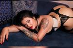 black lingerie
