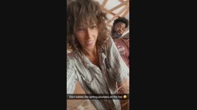 Sluts like being fucked in the barn