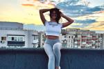 Golden hour after the gym 🌆🏋️‍♀️