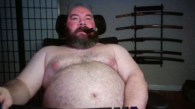 13 Minutes Beer Can Bear Cock stroking and CUM