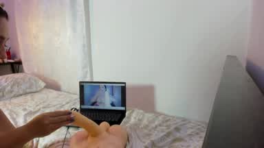 I surprise you! Jerking off thinking me