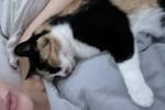 me and my cat <3