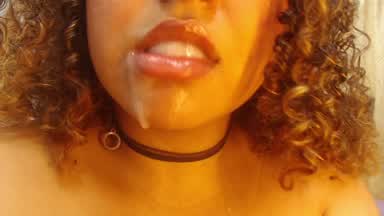much saliva