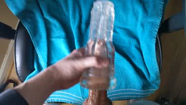 Fuck my toy and cum,