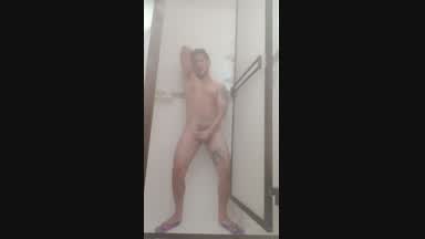 hot shower