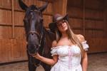 The riding girl