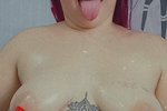 ahegao and tits