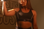 The cute gym girl