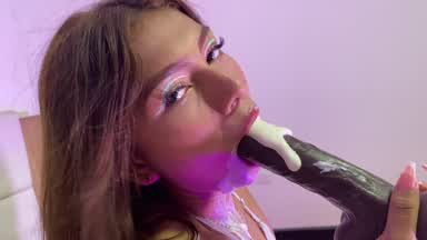 Deep throat ready for you. 🍆🥛