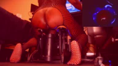 Fishnets Fucking My Blue Alien Fleshlight