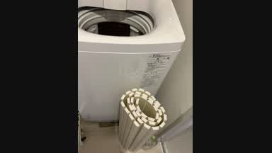 I was about to do laundry but then this happens...