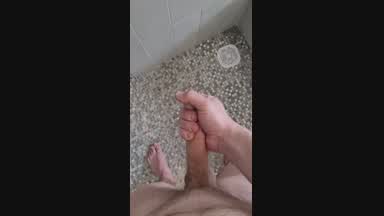 Cum In shower