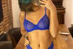 Hottie in blue