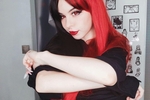 Red-haired little girl