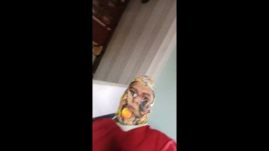 smelly fart in the pig's face