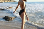 me on the beach
