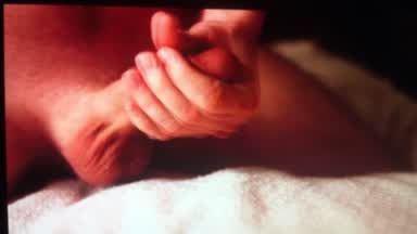Super close stroking cumshot in high definition