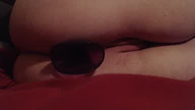 Anal Play ~ 4 Butt Plugs and a Big Dildo!