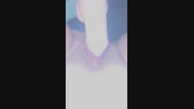 I like my big dildo dry