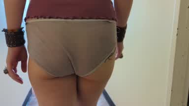Reverse CowGirl Dildo Ride