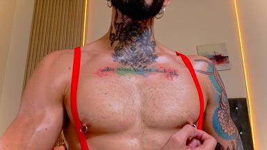 Suck my nipples baby