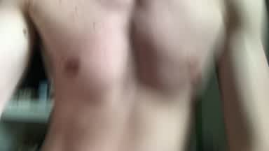 Fucking a pussy toy