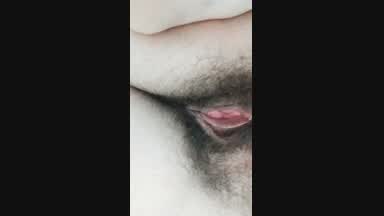 Sniff big hairy pussy on your face