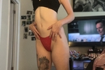 Sexy in red and black