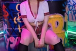 At a party
