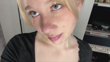 My face close up