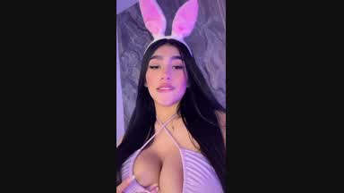 🐰Milky bunny ready for your cum 😈