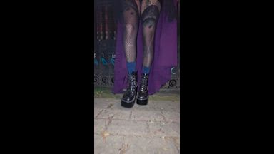 Goth catwalk