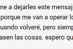 Voy a operarme los ojos.