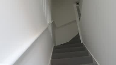 Walking Up/Down Stairs In Police Outfit (29 secs)