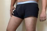 Photoshoot in black underwear