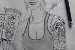 Girl Portrait Tatoos 0.2