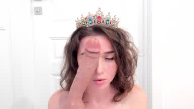 sucking sudden cock in crown