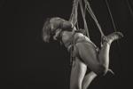 Up in the air with bondage