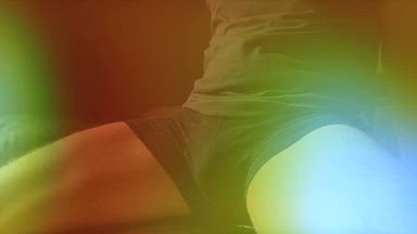 Stroking in My Saxx – So much pre + thick load