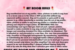 MY ROOMS RULES