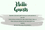 Welcome