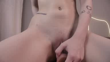 Mona's dildo ride