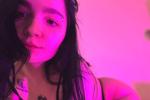 Pink light photoshoot