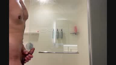 hotel anal/cum with shower show!!!