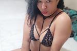 black lingerie