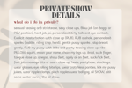 🚨🚨👀Private show information 👀‼️🚨