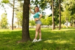 Having fun outside!