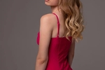 photo shoot in a sexy dress